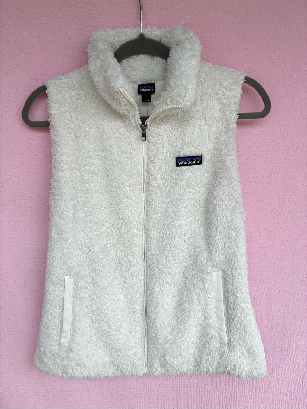 Patagonia Los Gatos Fleece Vest Full Zip Size Large